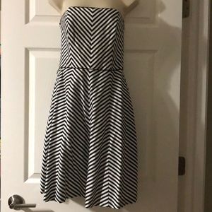 White House Black Market Strapless Dress